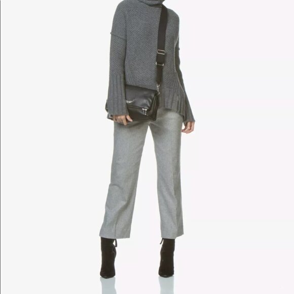 Rag & bone Wool Libby Pant/Trouser In Gray Size 2 - Picture 3 of 16